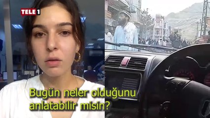 Afgan gazeteci yaşananları anlattı: Video ve çekime izin vermiyorlar, bizi dövüyorlar