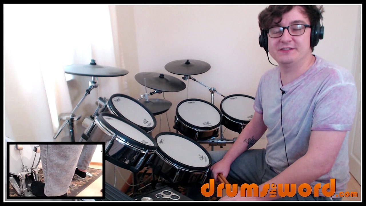★ Muscle Museum (Muse) ★ Drum Lesson PREVIEW | How To Play Song (Dominic Howard)