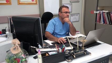 Nefes almakta güçlük çekiyordu burnundan 10 santimetre tümör alındı