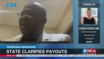 State clarifies Marikana massacre payouts