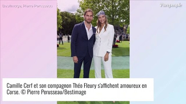 Camille Cerf en couple avec Théo : bisous et randonnée, belles vacances en Corse