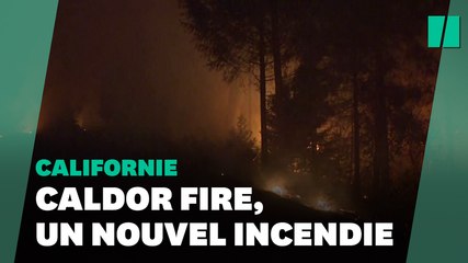 Download Video: Un nouveau feu de forêt hors de contrôle dans le nord de la Californie