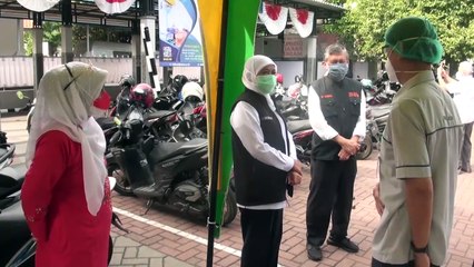 Gubernur Khofifah Sidak Harga PCR  Surabaya