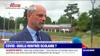 Jean-Michel Blanquer: "Notre objectif, c'est de fermer [les écoles] le moins possible"