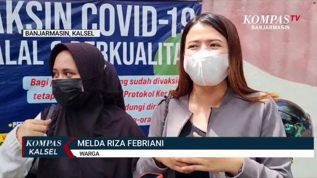 Vaksin Moderna Digunakan di Puskesmas Banjarmasin, Warga Rela Antre Sejak Subuh