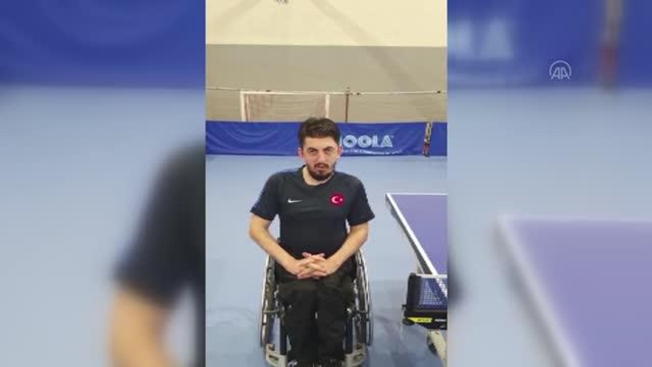 Paralimpik milli masa tenisçiler, Tokyo'da kürsüye çıkma peşinde