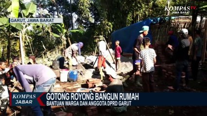 Hidup Bertahun-Tahun di Gubuk Reot, 1 Keluarga Dibangunkan Rumah