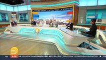 Good Morning Britain - Dr Hilary Jones  reacts to the reports that the Pfizer vaccination's effectiveness declines faster than the AstraZeneca vaccine
