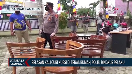 Belasan Kali Curi Kursi di Teras Rumah, Polisi Ringkus Pelaku