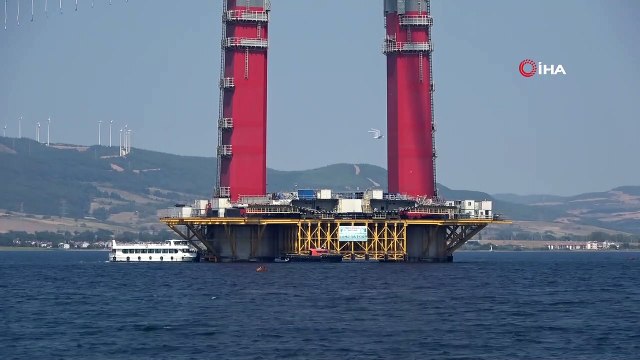 1915 Çanakkale Köprüsü’nün tabliye montajıyla yolları belirginleşmeye başladı
