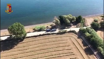 Rave party Valentano, area si svuota: video da elicottero polizia