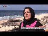 أطول شريط وردي لمحاربة سرطان الثدي بغزة