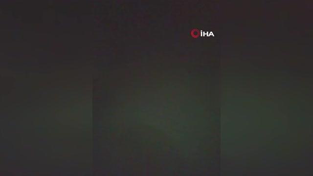 Otomobil koyun sürüsüne daldı, çok sayıda koyun telef oldu