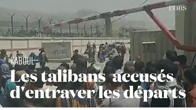 Les scènes de chaos continuent à l'aéroport de Kaboul