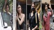 Beauties Kangana Ranaut, Mouni Roy, Kriti Sanon & Heartthrob Varun Dhawan Snapped Today At Mumbai
