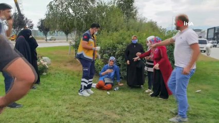 Bursa’da kazada yaralanan sürücü oğlunu sayıkladı