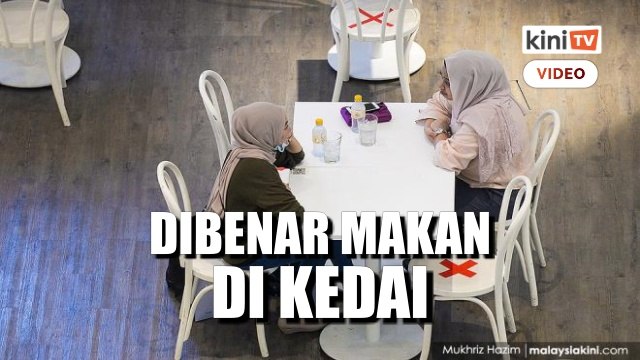 Lengkap vaksinasi di negeri Fasa 1 PPN boleh makan di restoran