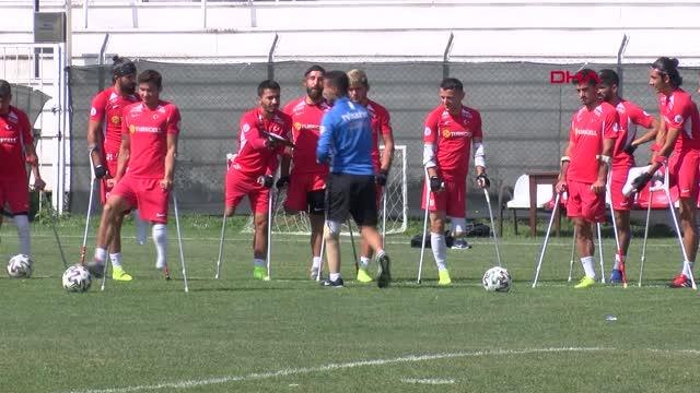 SPOR Ampute Futbol Milli Takımı'nda hedef Avrupa şampiyonluğu
