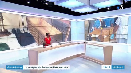 Covid-19 en Guadeloupe : la morgue de Pointe-à-Pitre saturée