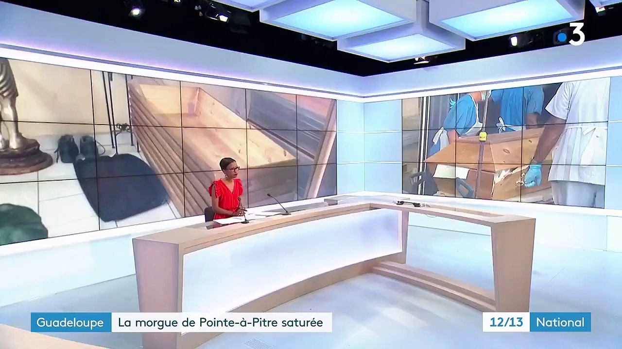 Covid-19 en Guadeloupe : la morgue de Pointe-à-Pitre saturée