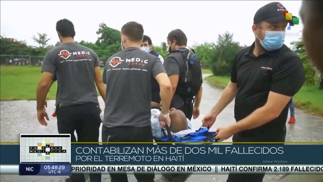 En Clave Mediática 19-08: Asciende a 2.189 la cifra de fallecidos por terremoto en Haití