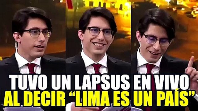 SEBASTIÁN SALAZAR ES CRITICADO POR DECIR LIMA ES UN PAÍS EN EL PROGRAMA CUARTO PODER