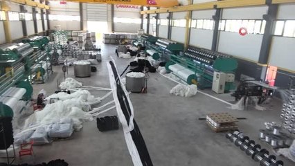 Milyonlarca balon balığını tek seferde yakalayacak özel ağ üretiliyor