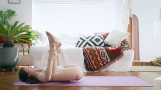 (4K 고화질) 홈트 요가 필라테스 다양한 자세 예전영상 1편 (4K HD) Home Yoga and Pilates Various Postures