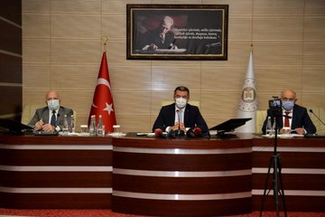 Erzurum Valiliği'nde "'Ben de varım' yardım kampanyası bilgilendirme toplantısı düzenlendi