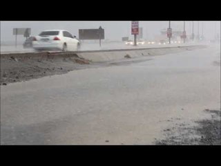 أمطار الخير في إمارة الفجيرة