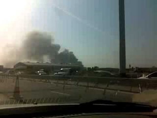 حريق مصنع بالشارقة 1