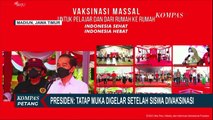 Rindu Sekolah Tatap Muka, Kepsek SMAN 5 Pekanbaru Menangis di Depan Jokowi