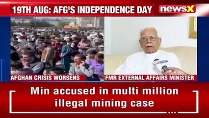 'Forming A Govt Should Be First Priority’ Natwar Singh On Afghan Crisis NewsX