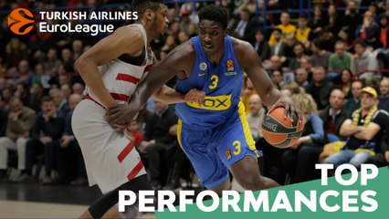 Top Performances, 2018-19: Johnny O’Bryant, Maccabi FOX Tel Aviv