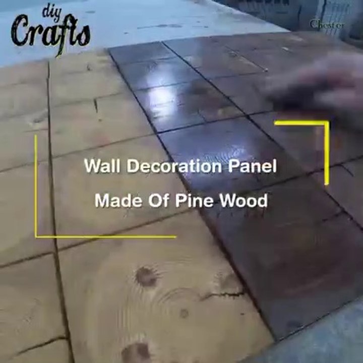 wall decoration panel made of pine wood  wooden wall hanging craft ideas