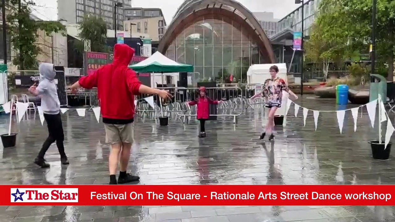 Festival on the Square Rationale Arts Street Dance worksop August 19th 2021