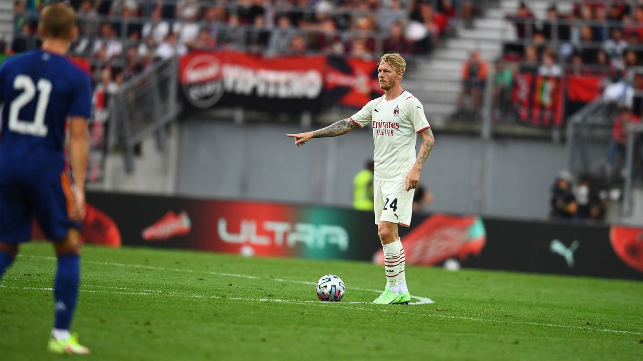 Kjær: "Siamo migliorati e siamo pronti per la Samp"