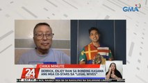 Derrick Monasterio, inaming may napupusuan na ngayon | 24 Oras