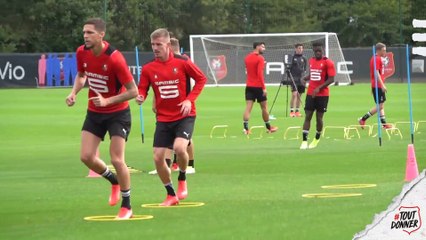 UECL. #SRFCRBK - L'avant-match avec coach Genesio et Benjamin Bourigeaud