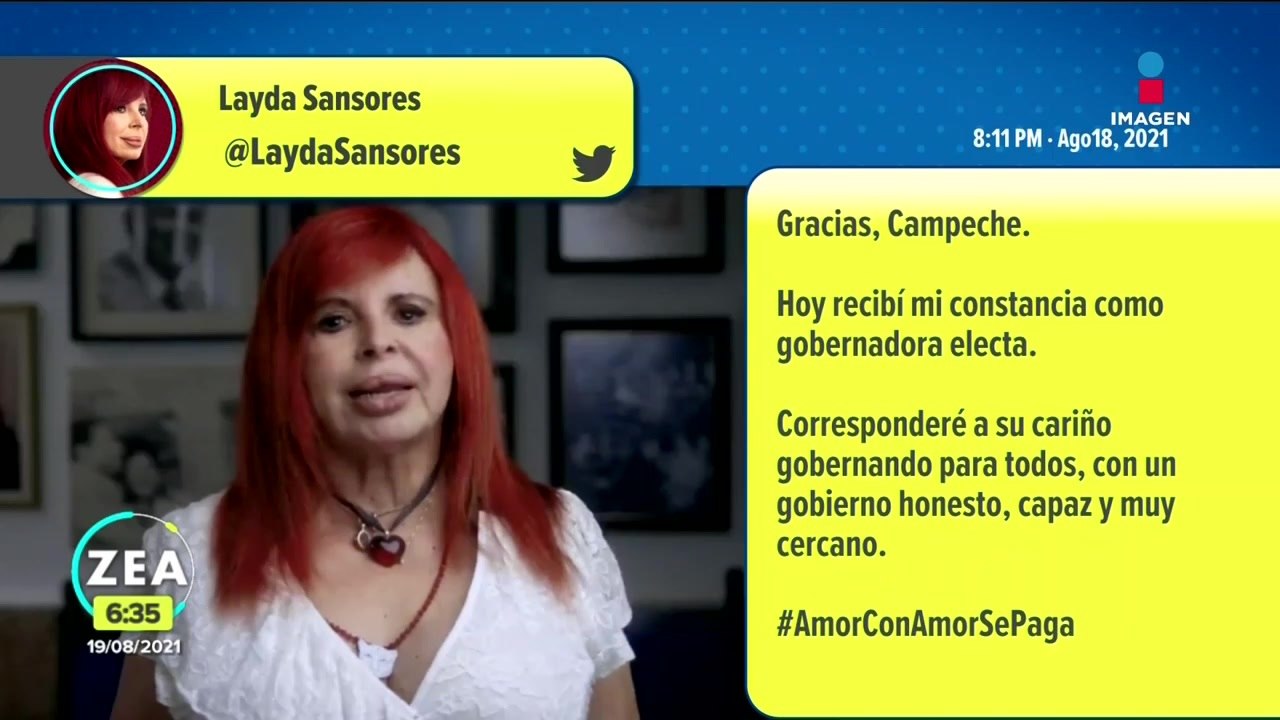 Layda Sansores se convirtió en la gobernadora electa de Campeche