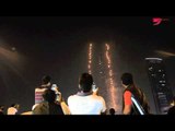 1.5 مليون شخص في محيط برج خليفة تابعوا العروض النارية Dubai New Year Fireworks 2015