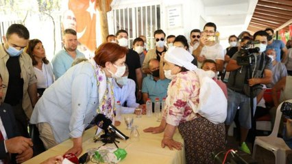 Yangın bölgesindeki köylüler isyan etti: Herkesin o çayları geri atması lazımdı