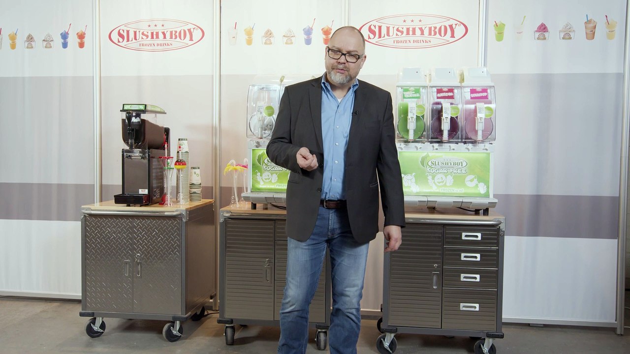 Stromverbrauch einer Slush-Eis Maschine