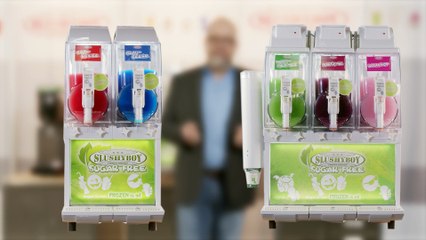 Vorteile der Eco-Reihe (Slush-Eis-Maschinen)