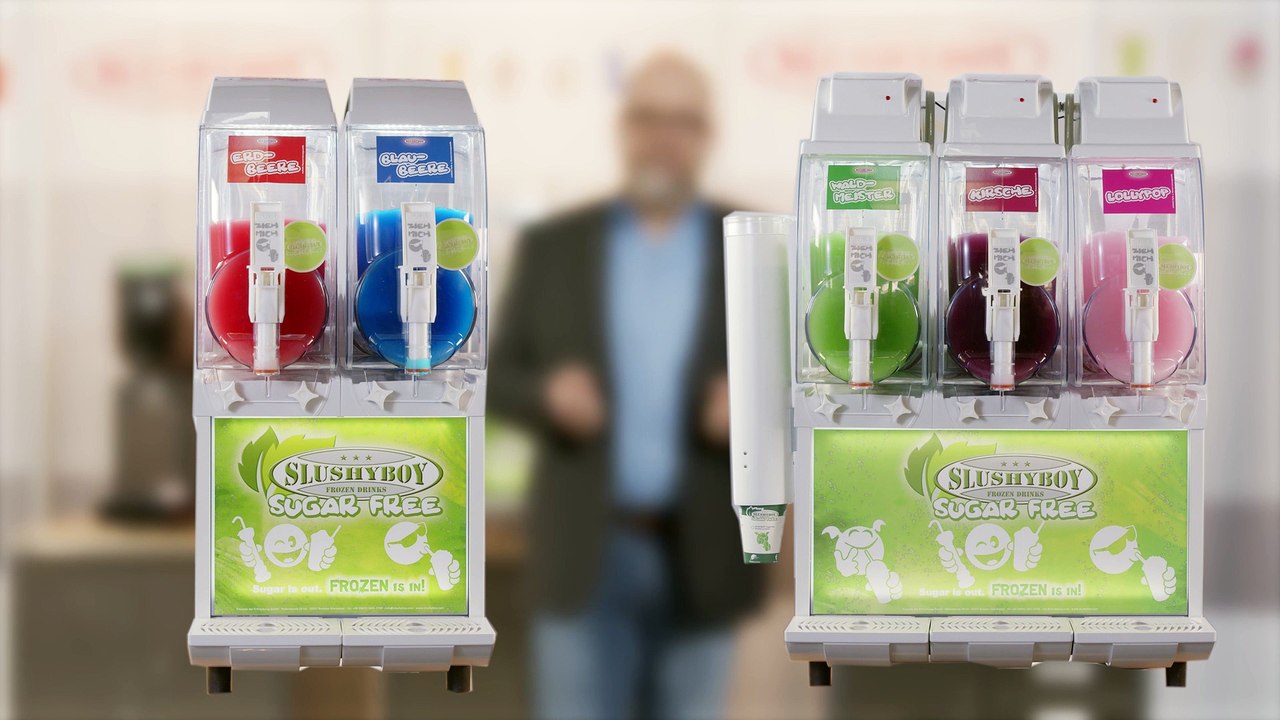 Vorteile der Eco-Reihe (Slush-Eis-Maschinen)