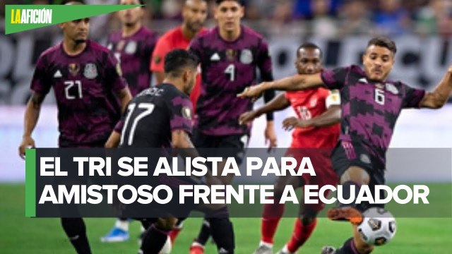 Selección mexicana jugará partido amistoso ante Ecuador en octubre