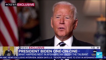 L'Afghanistan sous le pouvoir Taliban : Biden justifie de nouveau le retrait des troupes