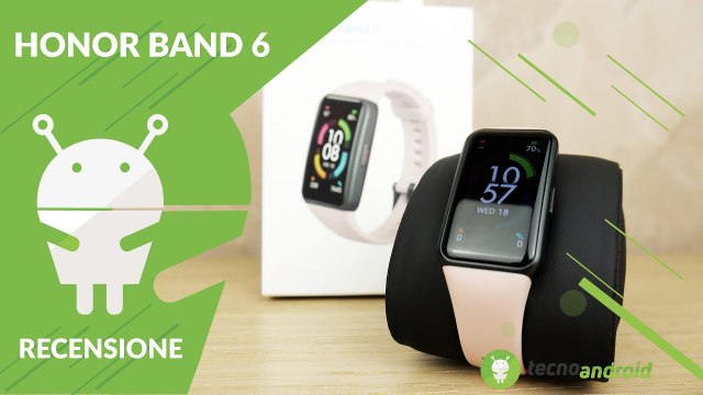 RECENSIONE Honor Band 6: design sportivo in un formato vincente