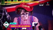 La Chilindrina dispuesta a limar asperezas para participar en bioserie de Chespirito