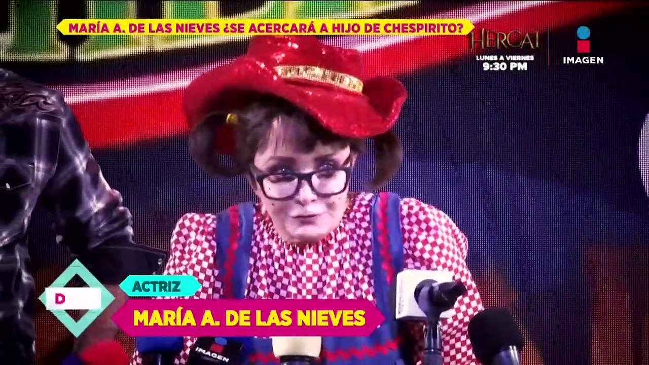 La Chilindrina dispuesta a limar asperezas para participar en bioserie de Chespirito